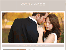 Tablet Screenshot of gavinwadephotoblog.com